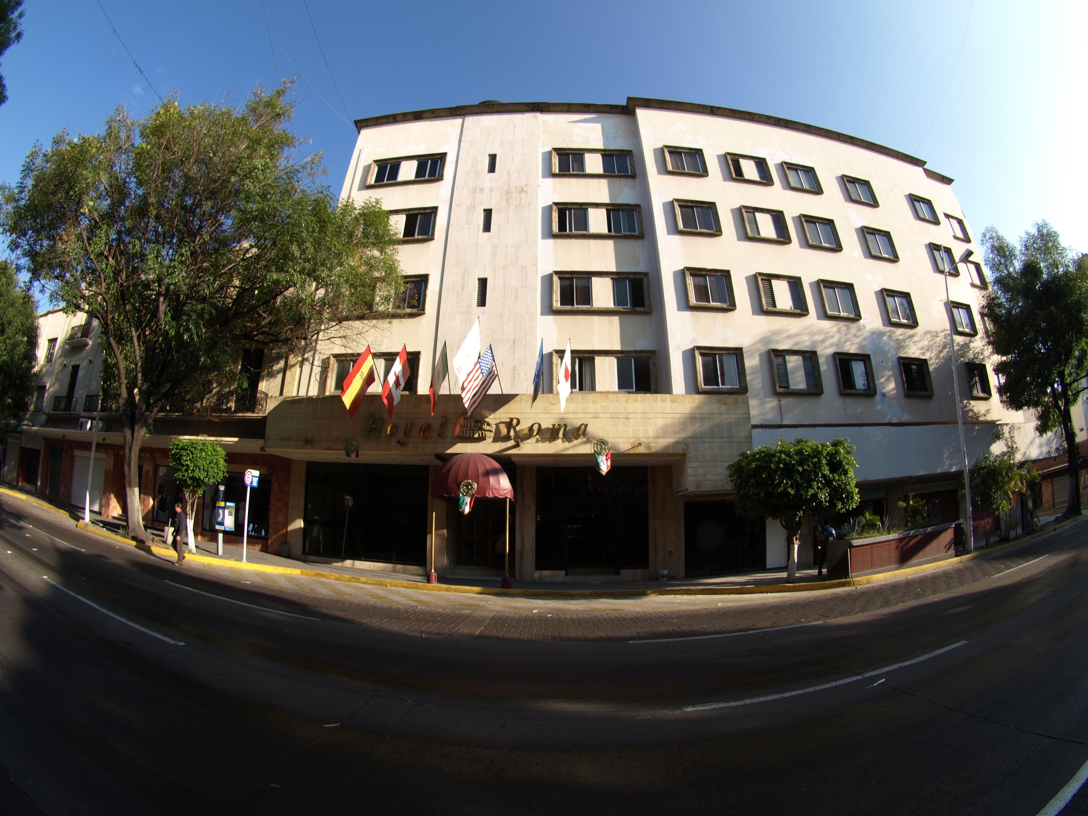 Hotel Roma Guadalajara In Downtown Exterior foto